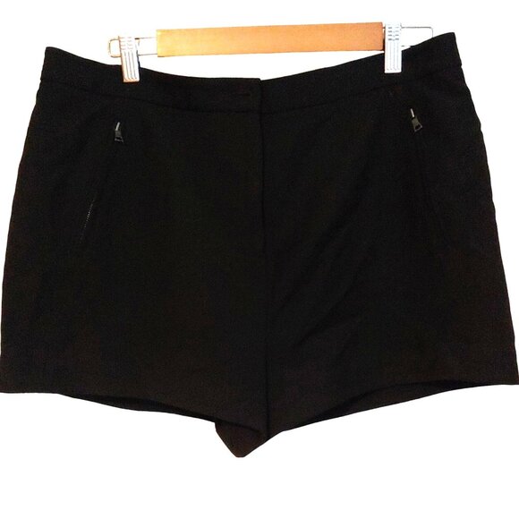 BCBG Maxazria Pants - BCBG Maxazria Andre Black Dressy Womens Shorts Large NWT